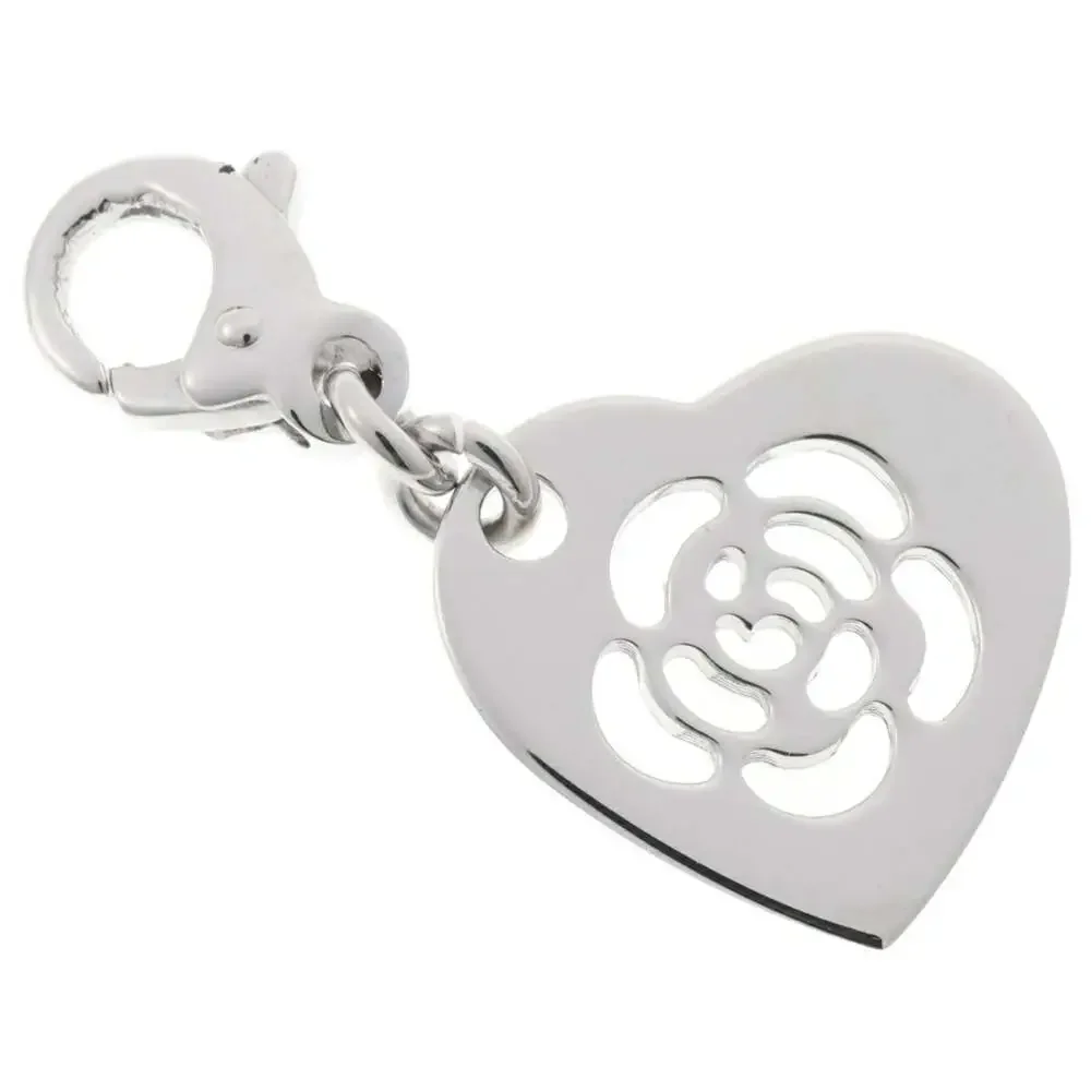 Chanel Camellia Pendant Necklace 18K #256852C87B